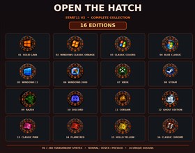 "Open the Hatch" 16 Pack