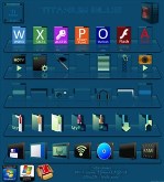 Titanium Blue Iconpackager