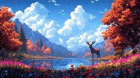 Moose Autumn