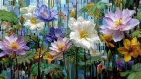 Oil Flowers
