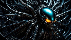 alien abstract