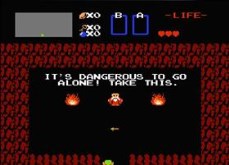 It's Dangerous to go Alone!