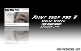 Paint Shop Pro 9 Splash Screen