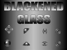 Blackened Glass Small