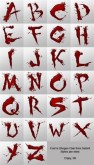 Red on White Monograms