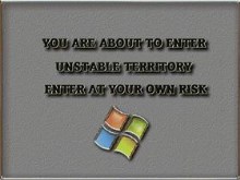 Unstable Territory