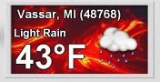 Easy Weather Widget Red