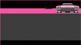 pink cadillac wall two