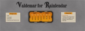 Valdemar for Rainlendar