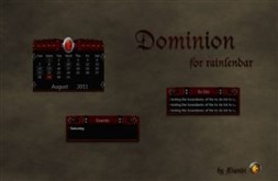 Dominion Rainlendar
