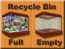 Fishy Recycle Bin