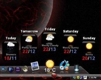 Reflective Weather Icons