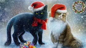 Winter_Christmas_Cats