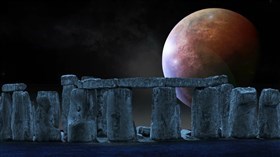 Stonehenge Moon