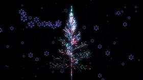 4K Tinsel Tree