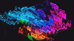 4K Colorful Electric Goo