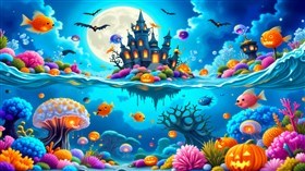 4K Halloween Island