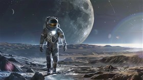 4K Moon Walk
