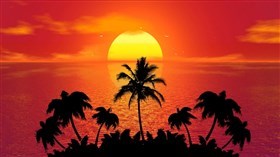 Tropical Sunset III