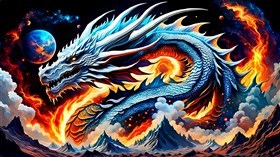 4K Space Dragon