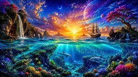4K Dream Ocean.