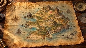4K Treasure Map