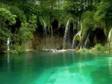 plitvice waterfalls and lake