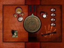 a Steampunk desk