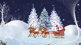Christmas Santa Scene 2013