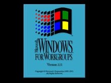 Windows for Workgroups 3.11 bootscreen