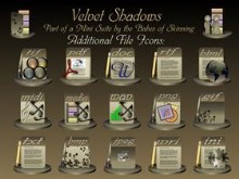 Velvet Shadows File Icons