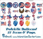 Grand Old Flag Balloons